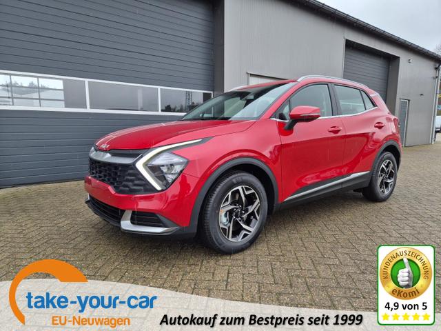 Kia Sportage - 1.6 T-GDi MHEV 160PS Automatik Vision Sitzheizung Lenkradheizung Klimaautomatik Navi Bluetooth Touchscreen Apple CarPlay Android Auto PDC v+h Rückf.Kamera Tempomat 17"LM Vorlauffahrzeug