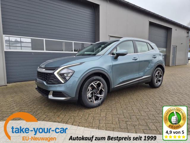 Kia Sportage - 1.6 T-GDi MHEV 160PS Automatik Vision Sitzheizung Lenkradheizung Klimaautomatik Navi Bluetooth Touchscreen Apple CarPlay Android Auto PDC v+h Rückf.Kamera Tempomat 17"LM Vorlauffahrzeug