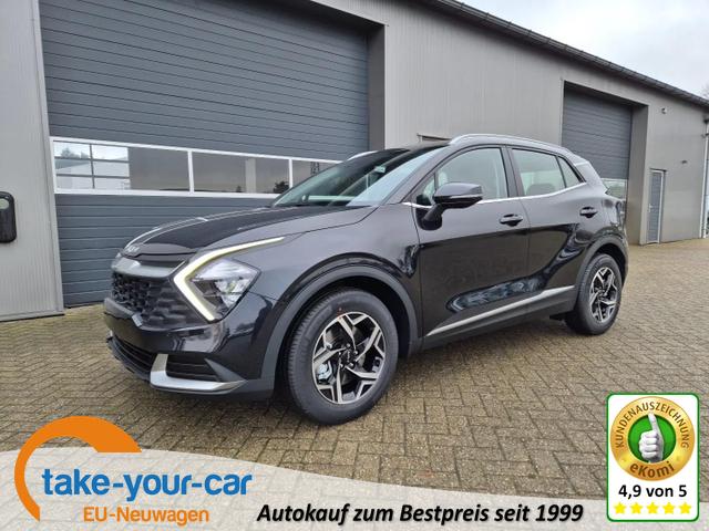 Kia Sportage - 1.6 T-GDi MHEV 160PS Automatik Vision Sitzheizung Lenkradheizung Klimaautomatik Navi Bluetooth Touchscreen Apple CarPlay Android Auto PDC v+h Rückf.Kamera Tempomat 17"LM Vorlauffahrzeug