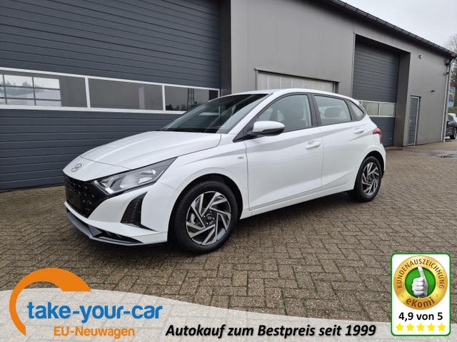 Hyundai i20 - 1.0 100PS MHEV Select 5-türig 	 Klima Rückf.Kamera PDC 12,3"-Touchscreen DAB+ Apple CarPlay Android Auto Tempomat 16-LM Vorlauffahrzeug