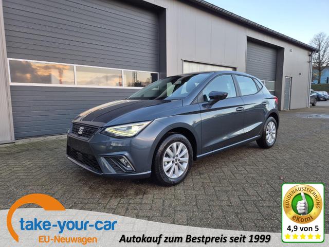 Seat Ibiza - 1.0 TSI 95PS Style Edition Voll-LED Virtual Cockpit Sitzheizung Klimaautomatik Touchscreen DAB+ wireless Apple CarPlay + Android Auto PDC Rückf.Kamera 15-LM Vorlauffahrzeug