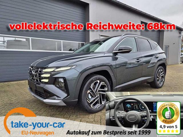Hyundai TUCSON - 1.6 T-GDI 252PS Automatik PHEV Trend FACELIFT MY2025 Sitzheizung ACC Klimaautomatik Navi 12,3"-Touchscreen DAB+ wireless Apple CarPlay + Android Auto PDC v+h Rückf.Kamera 2xKeyless 19-LM Vorlauffahrzeug