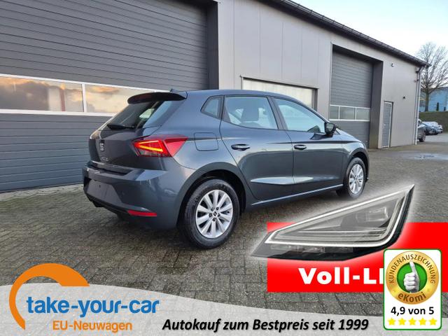 Seat Ibiza - 1.0 TSI 95PS Style Edition Voll-LED Virtual Cockpit Sitzheizung Klimaautomatik Touchscreen DAB+ wireless Apple CarPlay + Android Auto PDC Rückf.Kamera 15-LM Vorlauffahrzeug