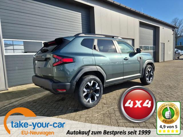 Dacia Duster - 1.2 TCe 130PS 4x4 Extreme Lenkradheizung Sitzheizung Klimaautomatik 4x Kamera Teil-Leder City-Paket Bluetooth Apple Carplay Android Auto PDC v+h 2xKeyless 17-LM Ganzj.Reifen Vorlauffahrzeug