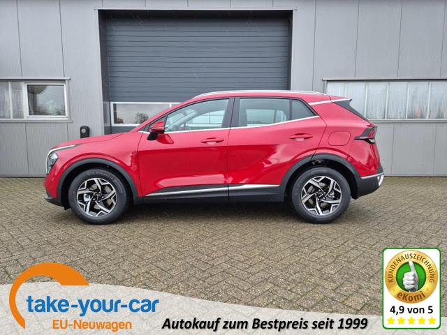 Kia Sportage - 1.6 T-GDi MHEV 160PS Automatik Vision Sitzheizung Lenkradheizung Klimaautomatik Navi Bluetooth Touchscreen Apple CarPlay Android Auto PDC v+h Rückf.Kamera Tempomat 17"LM Vorlauffahrzeug