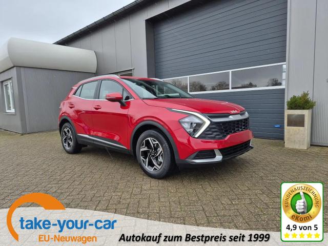 Kia Sportage - 1.6 T-GDi MHEV 160PS Automatik Vision Sitzheizung Lenkradheizung Klimaautomatik Navi Bluetooth Touchscreen Apple CarPlay Android Auto PDC v+h Rückf.Kamera Tempomat 17"LM Vorlauffahrzeug