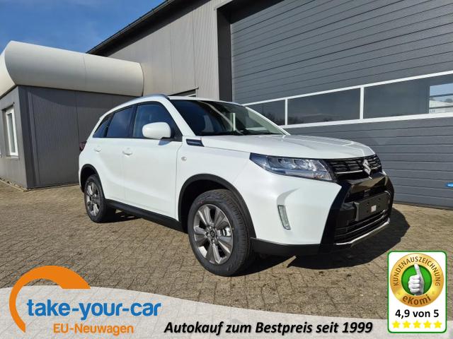 Suzuki Vitara - 1.4 Boosterjet 129PS Hybrid Comfort Navi Klimaautomatik Sitzheizung ACC PDC Rückf.Kamera Suzuki-Radio Apple CarPlay Android Auto Touchscreen 2xKeyless 17-LM Vorlauffahrzeug