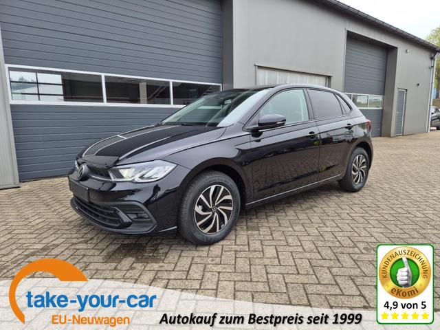 Volkswagen Polo - Life 1.0 TSI 95PS Rückf.Kamera Sitzheizung Digital Cockpit Klima PDC abgd.Scheiben Bluetooth Apple Car Play Android Auto 15-LM Vorlauffahrzeug