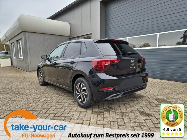 Volkswagen Polo - Life 1.0 TSI 95PS Rückf.Kamera Sitzheizung Digital Cockpit Klima PDC abgd.Scheiben Bluetooth Apple Car Play Android Auto 15-LM Vorlauffahrzeug