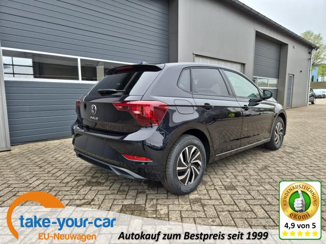 Volkswagen Polo - Life 1.0 TSI 95PS Rückf.Kamera Sitzheizung Digital Cockpit Klima PDC v+h abgd.Scheiben Bluetooth Apple Car Play Android Auto 15-LM Vorlauffahrzeug