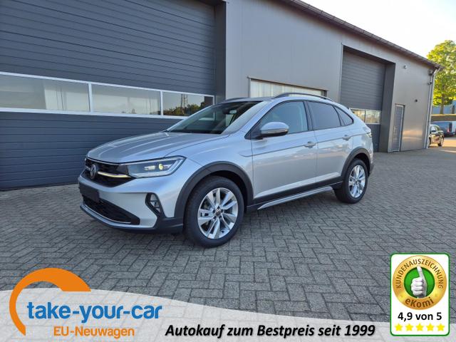 Volkswagen Taigo - 1.0 TSI 116PS DSG Life LED-Matrix-Scheinwerfer Klimaautomatik Sitzheizung PDC Rückf.Kamera 17-LM abged.Scheiben 2xKeyless DAB+ Bluetooth Touchscreen Apple CarPlay Android Auto Vorlauffahrzeug