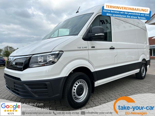 Volkswagen Crafter Kastenwagen - MAN TGE 3.140 2.0 TDI HD MR 4x4 L3H3 / Sperre Vorlauffahrzeug