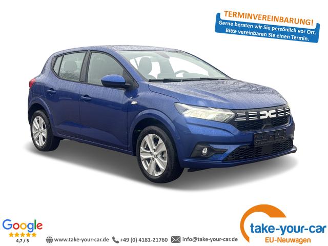 Dacia Sandero - Essential SHZ + PDC+ DAB+ KLIMA Bestellfahrzeug 