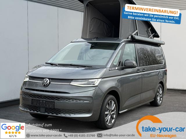 Volkswagen T7 California - Ocean AHK+MARKISE+GJR+NAVI+KAMERA+MATRIX-LED Lagerfahrzeug