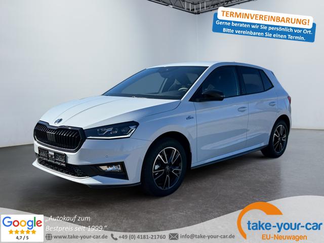 Skoda Fabia - Monte Carlo 1.5 TSI DSG 2Zonkli SHZ 2xPDC Kam FullLED Bolero Temp SmLi LMF Vorlauffahrzeug