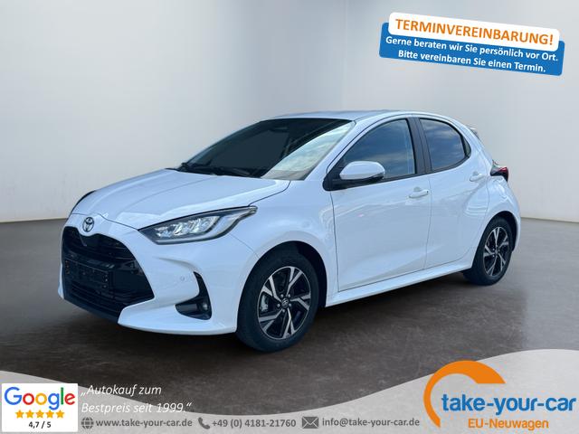 Toyota Yaris - 1,5 CVT Hybrid Style ACC PDC Kam Spurh Vorlauffahrzeug