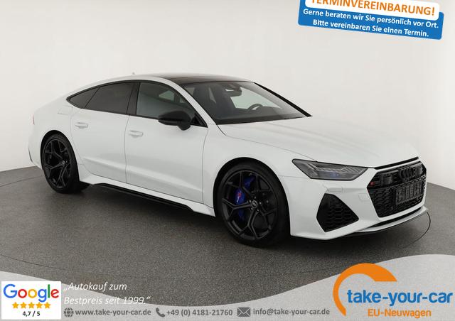 Audi RS7 Sportback - 4.0 TFSI quattro performance performance, RS-Dynamikpaket plus blau, Laser, Standheizung Vorlauffahrzeug