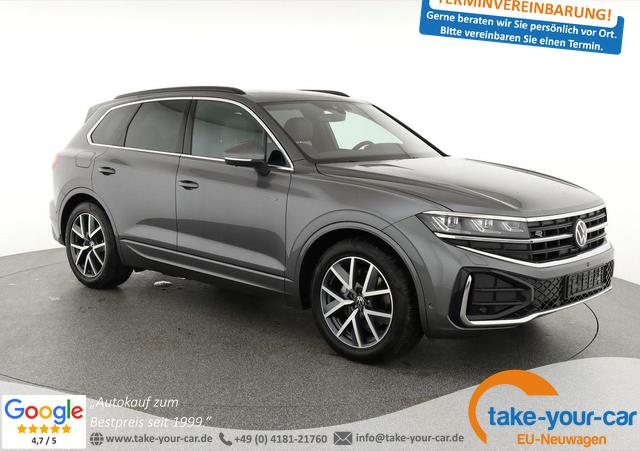 Volkswagen Touareg - 3.0 TDI 210 kW 4Motion R-Line V6 R-LINE, Luft, Area, AHK, Leder Vorlauffahrzeug