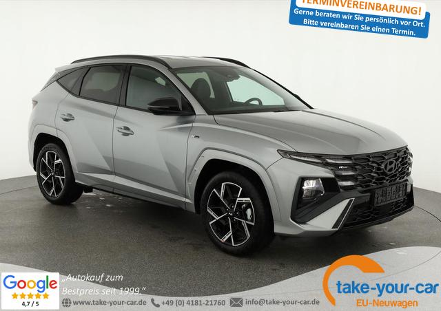 Hyundai TUCSON - N Line Mild-Hybrid 2WD 1.6 T-GDI DCT N-LINE, Facelift, Navi, 19-Zoll, Teilleder Vorlauffahrzeug