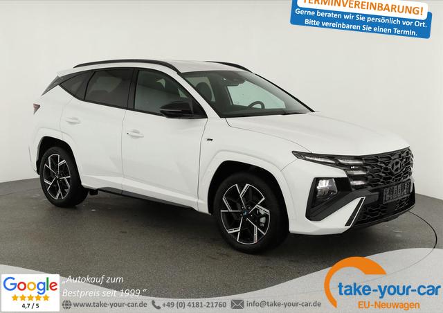 Hyundai TUCSON - N Line Mild-Hybrid 2WD 1.6 T-GDI DCT N-LINE, Facelift, Navi, 19-Zoll, Teilleder Vorlauffahrzeug