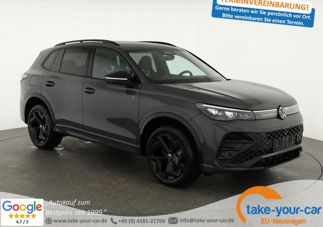 Volkswagen Tiguan - 2.0 TDI 142 kW 4Motion R-Line DSG 4M Black, AHK, Area, IQ.Drive, 5-J Garantie Vorlauffahrzeug