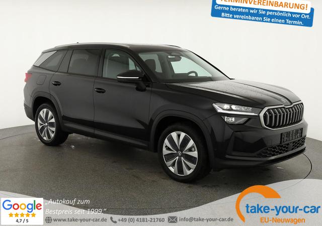 Skoda Kodiaq - 2.0 TDI 142kW 4x4 Selection DSG Selection, 7-Sitzer, Pano, AHK, AreaView, Navi, 19-Zoll Vorlauffahrzeug