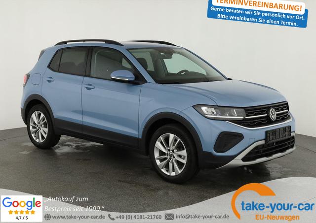 Volkswagen T-Cross - 1.0 TSI 85 kW Life DSG Life, AHK, Navi, Kamera, 17-Zoll, Winterpaket Vorlauffahrzeug