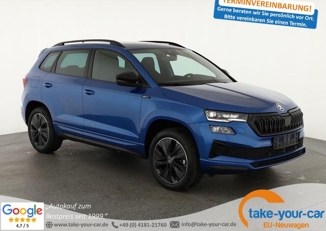 Skoda Karoq - Sportline 4x4 2.0 TDI DSG Sportline, Matrix, AHK, Kamera Vorlauffahrzeug