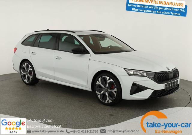 Skoda Octavia Combi - RS 2.0 TSI DSG, Facelift, Pano, AHK, 19 Zoll, Canton, el. Klappe, Navi, Matrix, sofort Vorlauffahrzeug