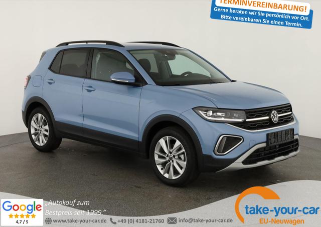 Volkswagen T-Cross - 1.0 TSI 85 kW Life DSG Life, IQ.Light, AHK, ACC, Kamera, 17-Zoll, Winterpaket Vorlauffahrzeug
