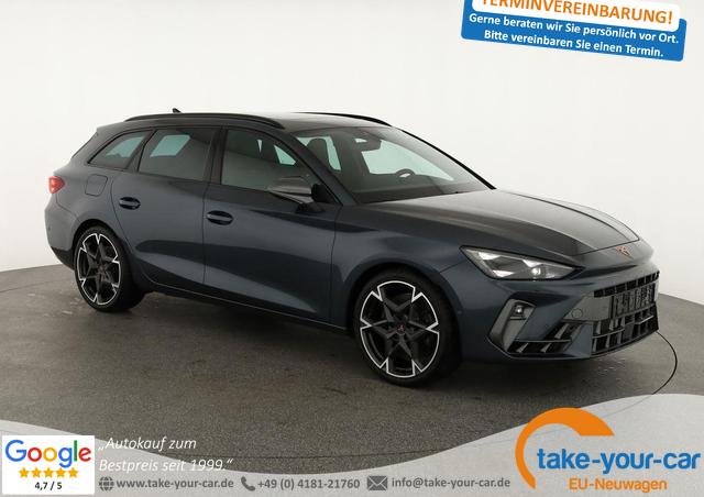 Cupra Leon Sportstourer - 2.0 TSI 245 kW 4Drive VZ ST DSG 4Drive, AHK, Pano, el. Klappe, Navi Vorlauffahrzeug