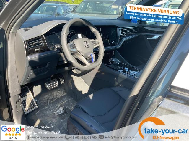 Volkswagen Touareg - 3.0 TSI eHybrid 340 kW 4Motion R 4M, 20-Zoll, Area, Pano, HuD, AHK, IQ.Light, Leder, Luft, 5-J Garantie Vorlauffahrzeug