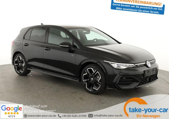 Volkswagen Golf - 1.5 TSI 110 kW R-Line VIII Black, Navi, 18-Zoll, Kamera, LED-Plus, 3-J Garantie Vorlauffahrzeug