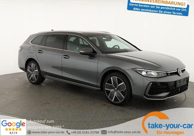 Volkswagen Passat Variant - 1.5 TSI eHybrid 200 kW R-Line R-LINE, HuD, ProMax, Pano, 19-Zoll, IQ.Light Vorlauffahrzeug