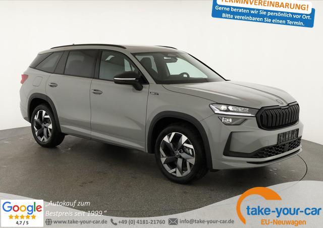 Skoda Kodiaq - 1.5 TSI mHEV 110kW Sportline DSG Sportline, 7-Sitzer, Pano, AHK, Navi, Matrix Vorlauffahrzeug