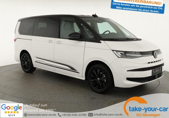 Volkswagen T7 Multivan - Edition lang TDI DSG lang, 7-Sitzer, IQ.Light, AHK, Navi Vorlauffahrzeug