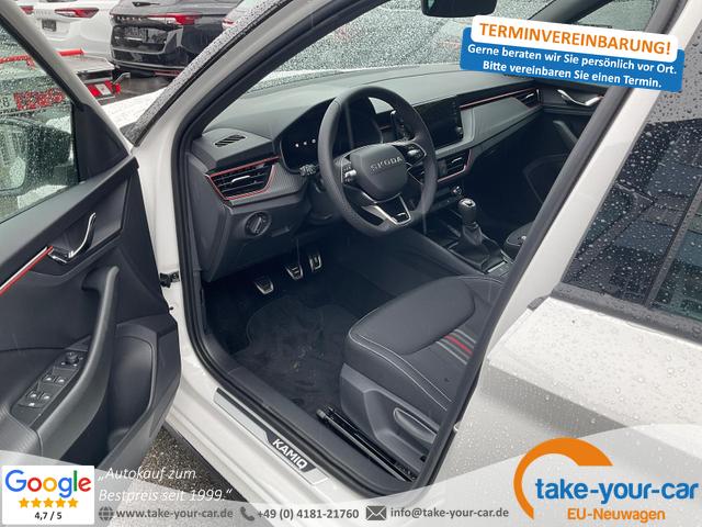 Skoda Kamiq - Monte Carlo 1.0 TSI Carlo, Matrix, 18-Zoll, FS-heizbar, Ladeboden Vorlauffahrzeug