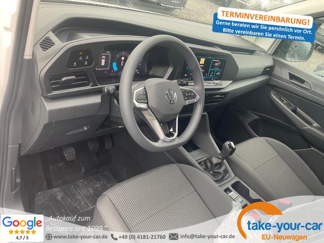 Volkswagen Caddy Cargo - Basis 2.0 TDI, AHK, Tempomat, AppConnect Vorlauffahrzeug