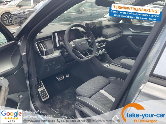 Skoda Kodiaq - 1.5 TSI mHEV 110kW Sportline DSG Sportline, 7-Sitzer, Pano, AHK, Navi, Matrix Vorlauffahrzeug