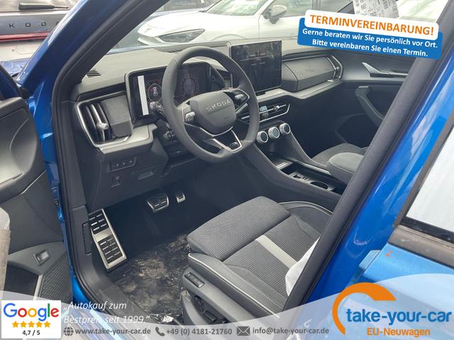 Skoda Kodiaq - 2.0 TDI 142kW 4x4 Sportline DSG Sportline, 7-Sitzer, AHK, Navi, Matrix, sofort Vorlauffahrzeug