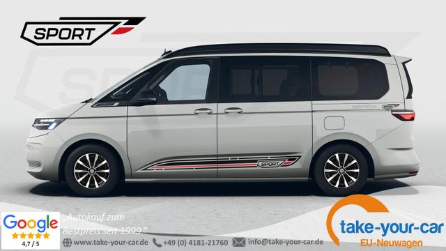 Volkswagen T7 California - Beach (MV Cali) 2.0TDI DSG Sport Edition 8 Fach GV5 Lite Vorlauffahrzeug
