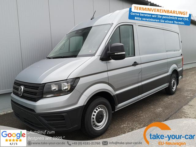 Volkswagen Crafter Kastenwagen - Kasten 35 mittellang Hochdach FWD 2.0 TDI L3H3 Kamera 270 Grad App PDC GRA Vorlauffahrzeug