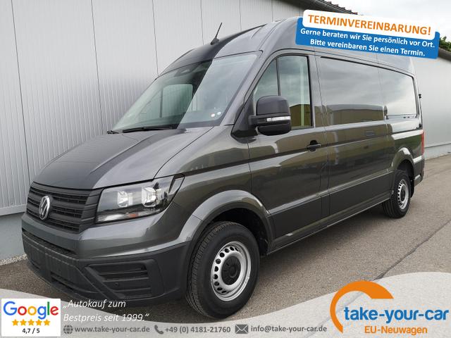 Volkswagen Crafter Kastenwagen - Kasten 35 mittellang Hochdach FWD 2.0 TDI L3H3 DSG AHK Kamera 270 Grad App PDC GRA Vorlauffahrzeug