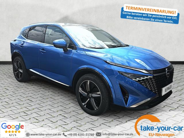 Nissan Qashqai - Tekna 1.3 DIG-T X-Tronic / HUD Pano Vorlauffahrzeug