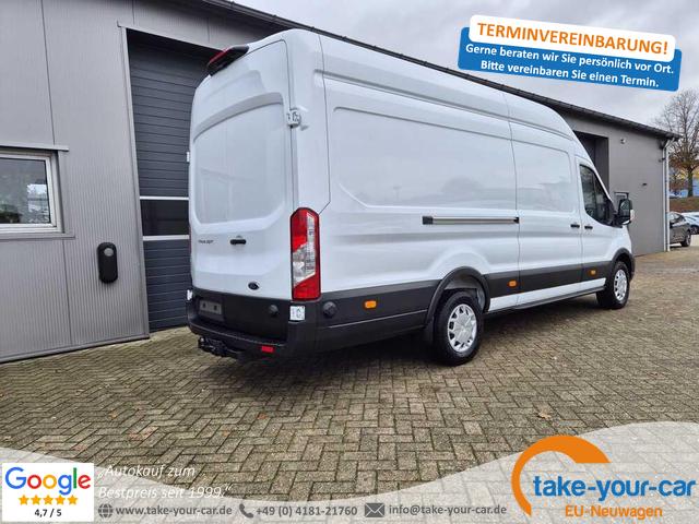 Ford Transit - 350 L4H3 2.0 EcoBlue 130PS Trend Heckantrieb 3,5t 2-Sitzer AHK Sitzheizung Frontscheibe beheizb. Klimaautomatik Navi PDC v+h Bluetooth DAB Apple CarPlay Android Auto Tempomat Ganzj.Reifen Vorlauffahrzeug