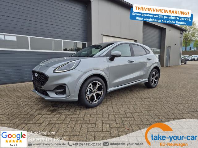 Ford Puma - ST-Line 1.0 EcoBoost Hybrid 125PS Klimaautomatik Ford-Navi SYNC4 Touchscreen Bluetooth Apple CarPlay Android Auto DAB+ PDC Rückf.Kamera 17-LM Vorlauffahrzeug