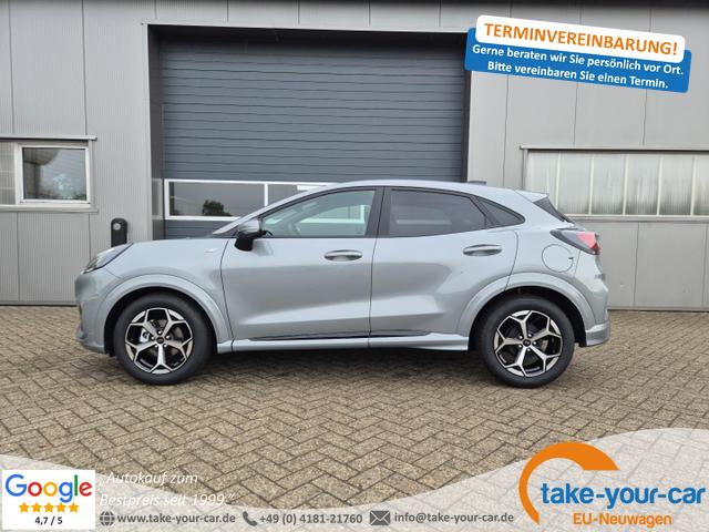 Ford Puma - ST-Line 1.0 EcoBoost Hybrid 125PS Klimaautomatik Ford-Navi SYNC4 Touchscreen Bluetooth Apple CarPlay Android Auto DAB+ PDC Rückf.Kamera 17-LM Vorlauffahrzeug