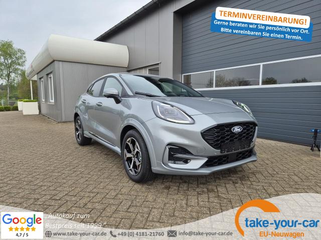 Ford Puma - ST-Line 1.0 EcoBoost Hybrid 125PS Klimaautomatik Ford-Navi SYNC4 Touchscreen Bluetooth Apple CarPlay Android Auto DAB+ PDC Rückf.Kamera 17-LM Vorlauffahrzeug