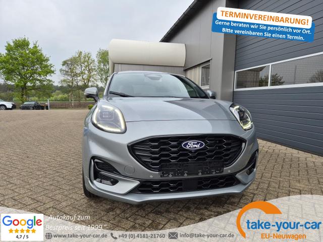 Ford Puma - ST-Line 1.0 EcoBoost Hybrid 125PS Klimaautomatik Ford-Navi SYNC4 Touchscreen Bluetooth Apple CarPlay Android Auto DAB+ PDC Rückf.Kamera 17-LM Vorlauffahrzeug