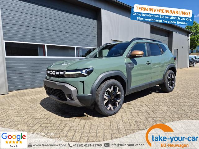 Dacia Duster - Extreme Hybrid 140PS Automatik 1.6 SCE Sitzheizung Klimaautomatik PDC Rückf.kamera Bluetooth Apple Carplay Android Auto 2xKeyless 17-LM Vorlauffahrzeug